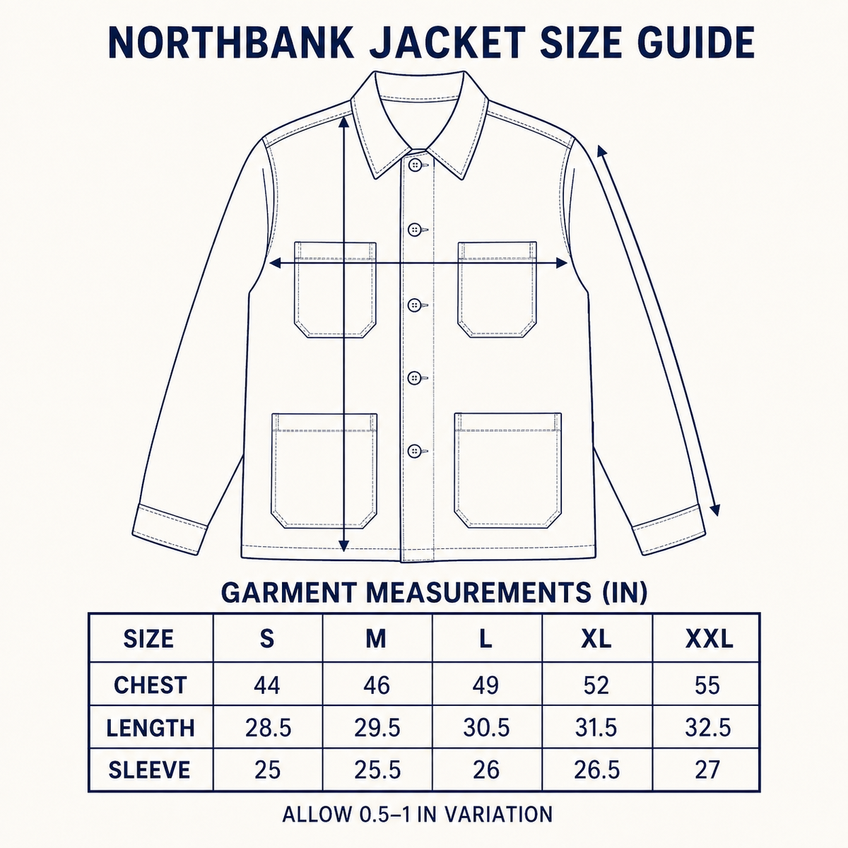 Northbank Chore Jacket — Olive Green